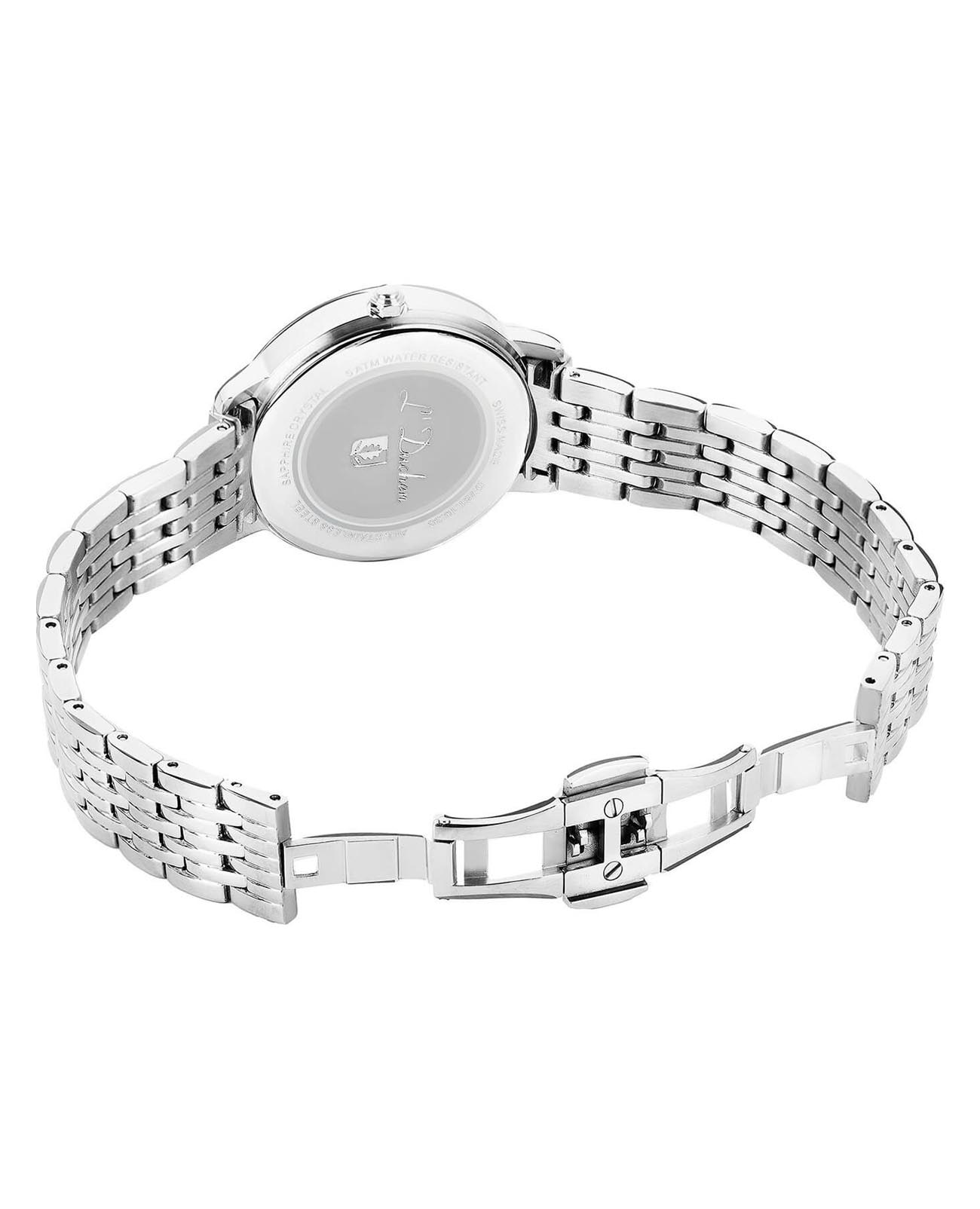 L'Duchen L'Duchen Day & Night D 781.10.32,  швейцария женские часы на браслете нержавеющая сталь боковой вид